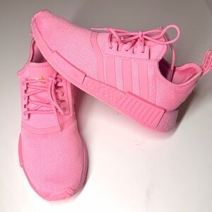 Adidas Women’s NMD_R1 Bliss Pink Athletic Shoes  Size- 8.5